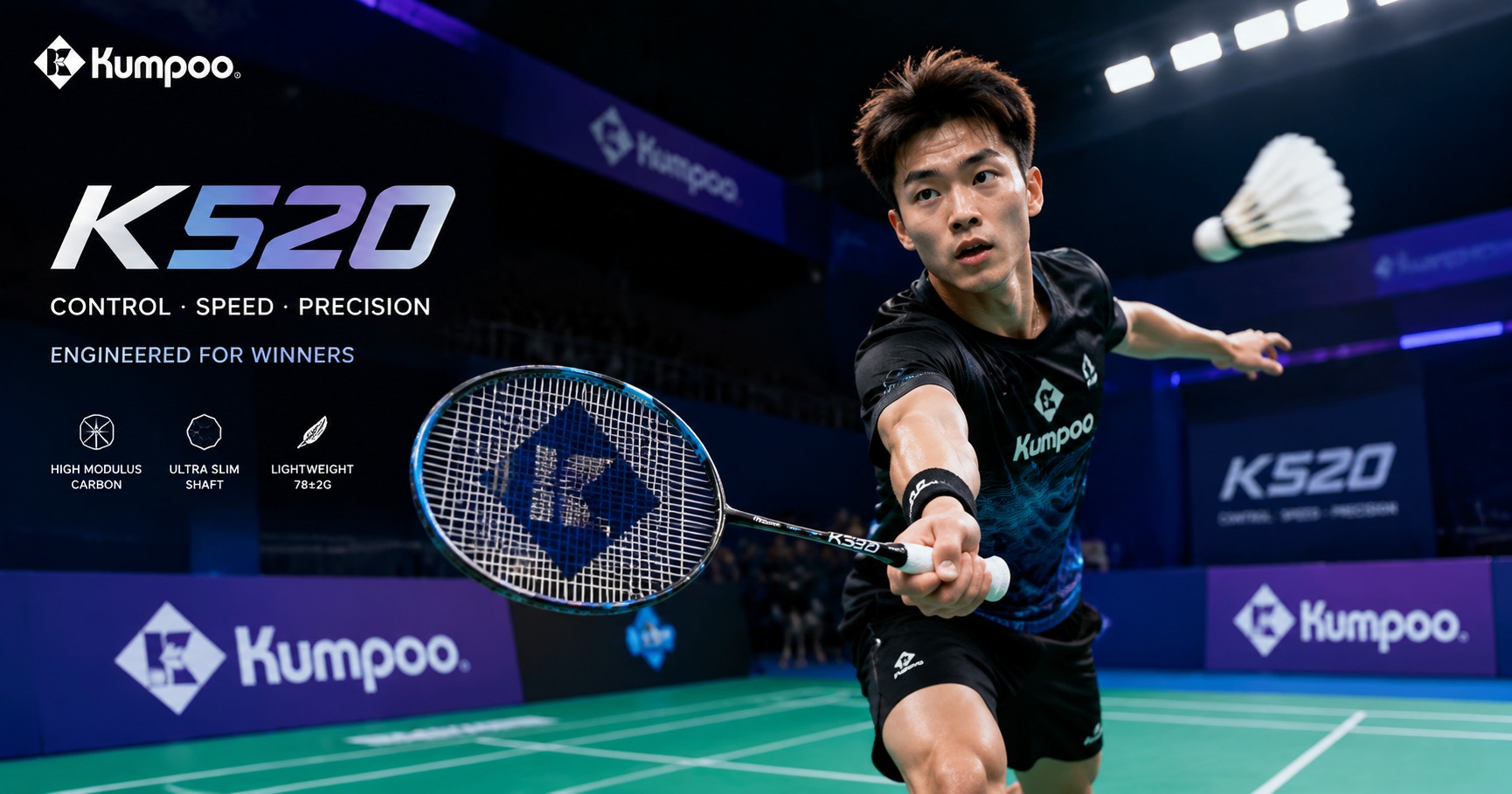 Khám Phá Đặc Điểm Nổi Bật Của Vợt cầu lông Kumpoo K520 Và Lựa Chọn Phù Hợp - image 2 Khám Phá Đặc Điểm Nổi Bật Của Vợt cầu lông Kumpoo K520 Và Lựa Chọn Phù Hợp - image 2