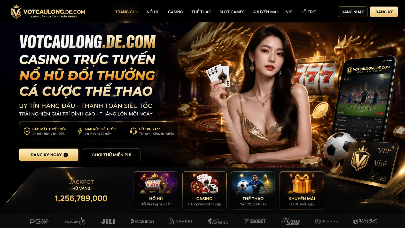 Khu nổ hũ trên votcaulong.de.com